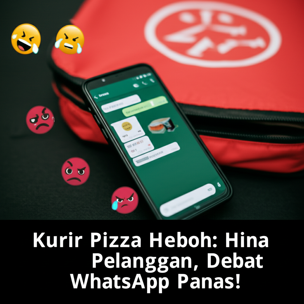 Generate an eye-catching, high-quality featured image prompt for a blog post about: Kurir Pizza Hebo