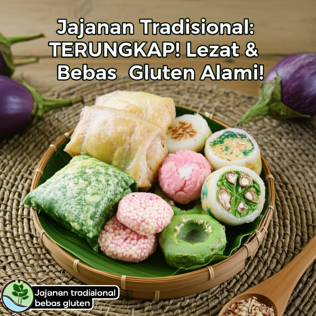 Generate an eye-catching, high-quality featured image prompt for a blog post about: Jajanan Tradisio