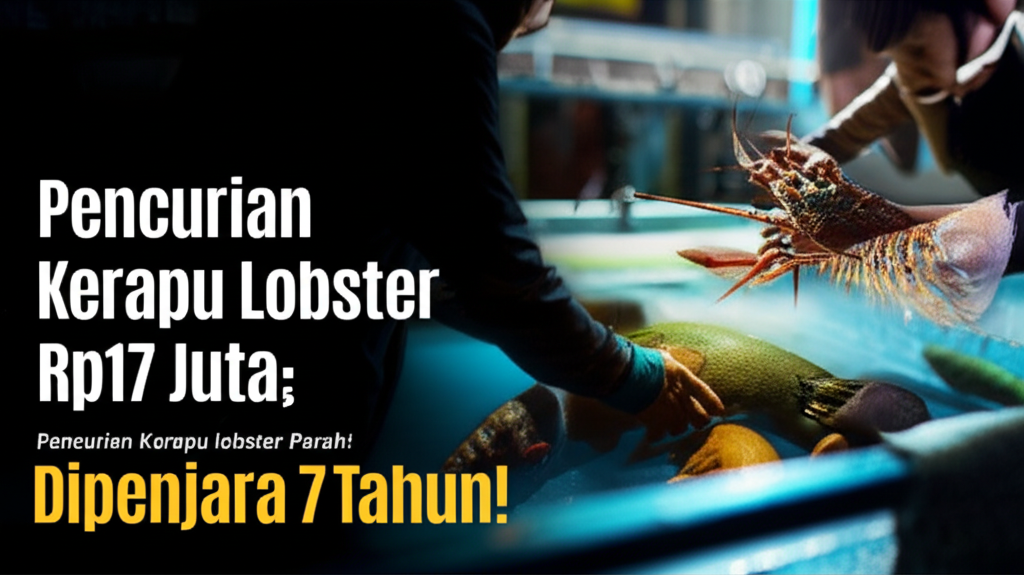 Generate an eye-catching, high-quality featured image prompt for a blog post about: Pencurian Kerapu